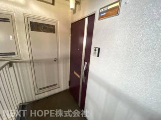 【玄関】 | 桜台ハイツ２号棟 | 玄関ドアです♪二重ロックで安心生活です！