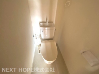 【トイレ】 | 桜台ハイツ２号棟 | 新品のトイレです♪温水洗浄便座です！水廻り全てが新品で気持ちよくご入居していただけます！