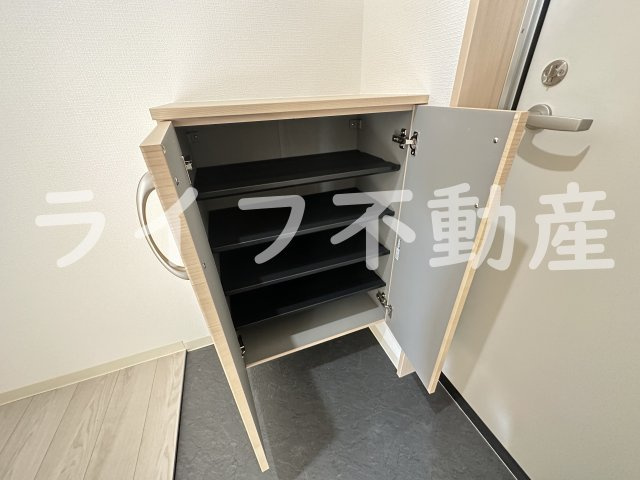 badge tomoi Est Ⅶの収納|収納豊富です