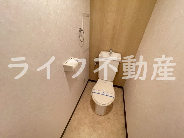 フェルザ長田のトイレ|コンパクトで使いやすいトイレです