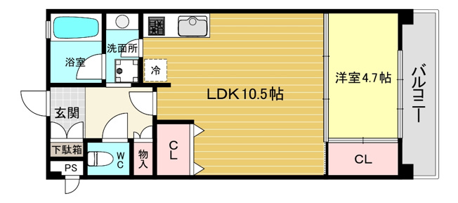 【間取り】 | アークコート北口