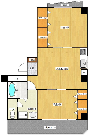 【間取り】 | 第5川崎ビル
