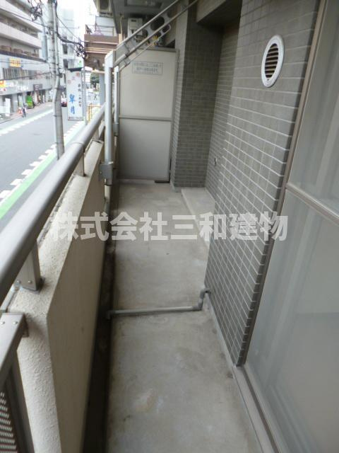 メルベーユ丸山台のバルコニー|同間取り（反転タイプ）の参考写真です