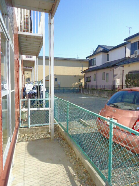 シティハイツあしはらのバルコニー