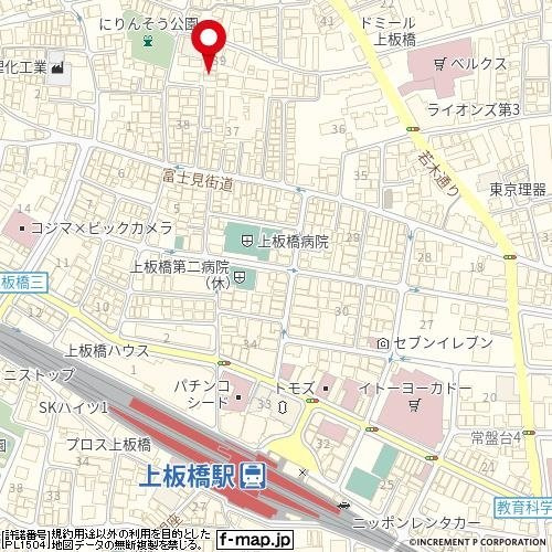 【地図】 | セジョリ上板橋