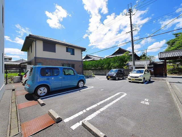 奥村マンションの駐車場|駐車場です