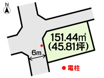 土地　真備町尾崎　全1区画　45.81坪の画像