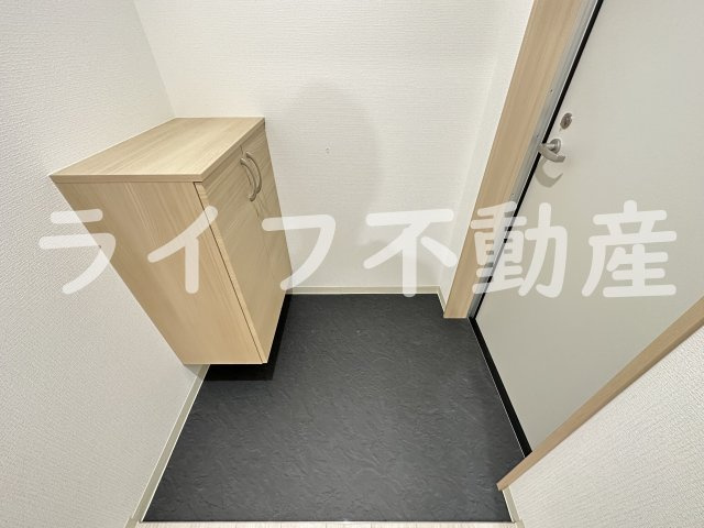 badge tomoi Est Ⅴの玄関|毎日通る玄関はこちらです