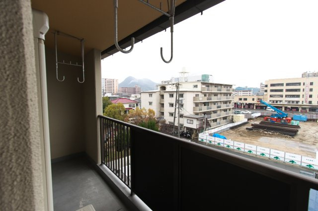 住吉マンションのバルコニー