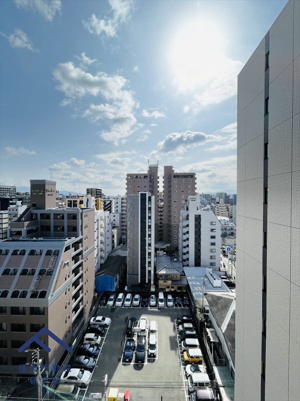 デュオヴェール薬院estの展望|現地にてこの景色を是非ご体感下さい♪