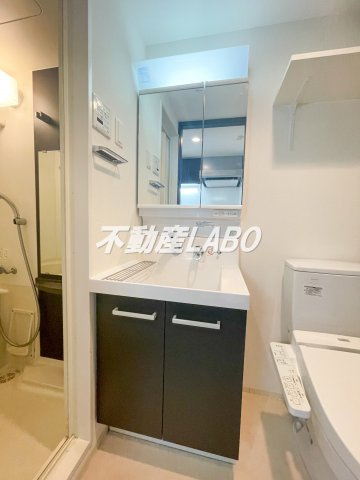 エステムコート阿波座プレミアムの洗面所