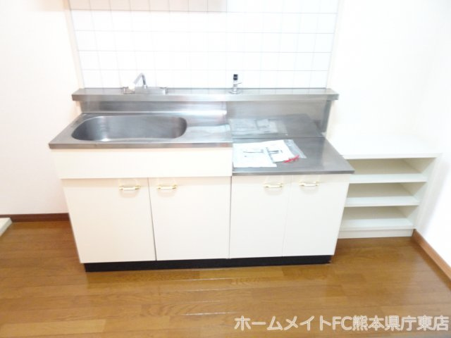 熊本市中央区大江６丁目の賃貸マンションのキッチン
