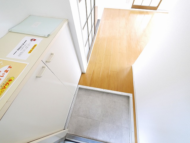 コーポ宝来Ⅱの玄関