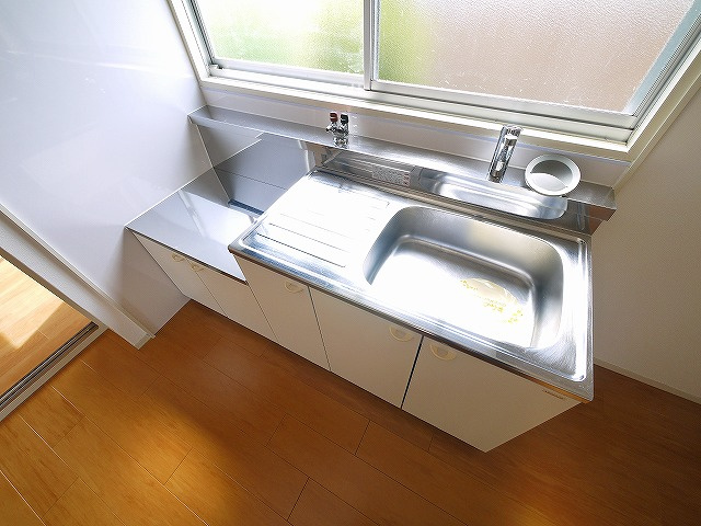 コーポ宝来Ⅱのキッチン|キッチンでお料理をお楽しみください