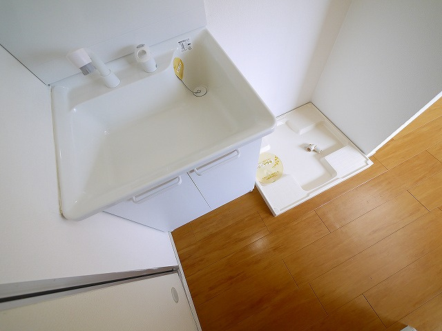 コーポ宝来Ⅱの洗面所|使いやすい洗面所です