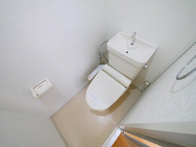コーポ宝来Ⅱのトイレ|清潔感のあるトイレです