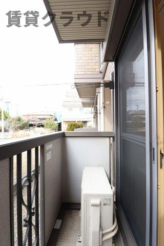 モナリエ港のバルコニー|広々としたバルコニーです