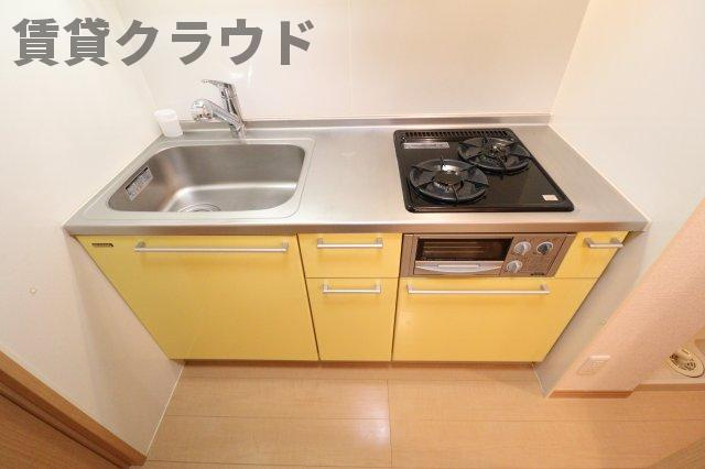 モナリエ港のキッチン|キッチンです