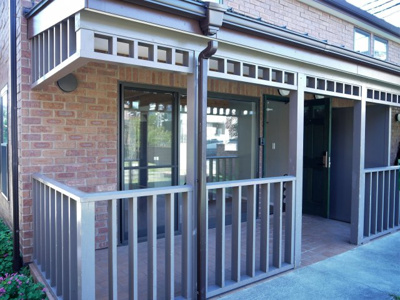 【その他共用部分】 | ラフィネ小平ⅡA棟 | 玄関前ポーチ。/ラフィネ小平Ⅱ