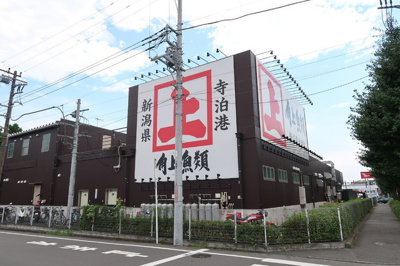 角上魚類まで550m