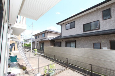 【展望】 | コートHiguchiA | 南向きです。
コートHiguchiA棟103号室　2020/6/22撮影