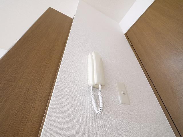 杉ヶ町北ビルの設備|インターホン付きで安心ですね。