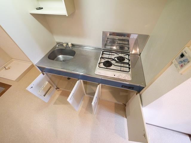 杉ヶ町北ビルのキッチン|使いやすいキッチンです