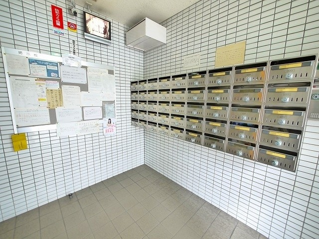 杉ヶ町北ビルのその他共用部分|ダイヤル付きの郵便受けです。