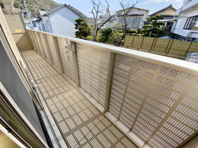 セジュール南方のバルコニー