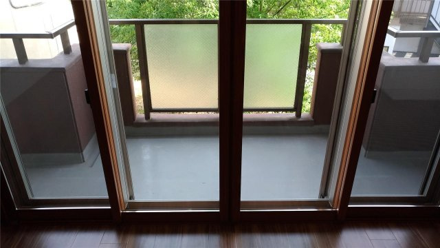 パークレジデンシャルBのバルコニー