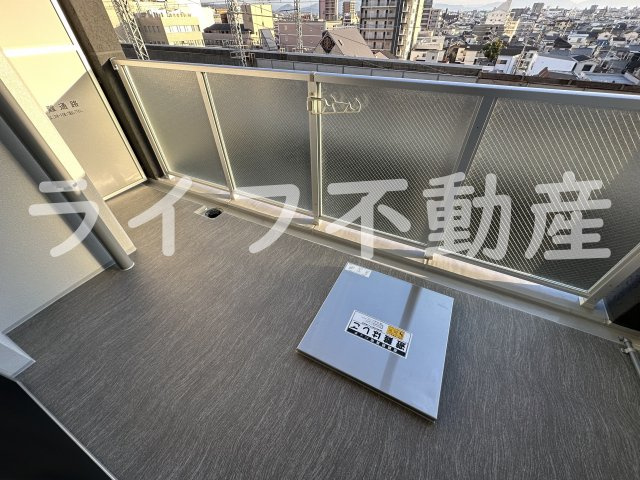 ハイラインⅢのバルコニー