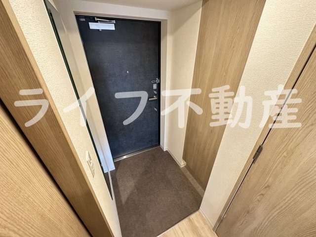 ハイラインⅢの玄関