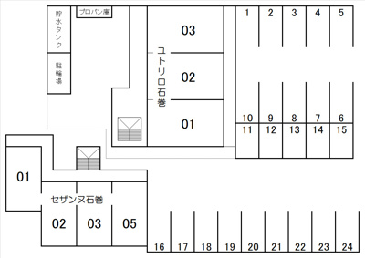 【区画図】 | ユトリロ石巻