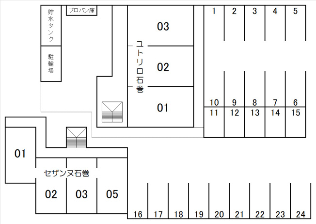 【区画図】 | ユトリロ石巻