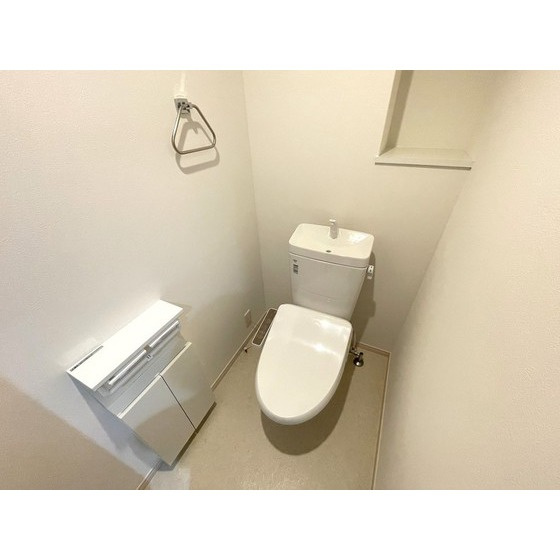 熊本市中央区坪井１丁目の賃貸マンションのトイレ