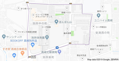 【地図】 | ユニゾン別所B棟