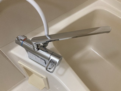 【浴室】 | カワイマンション | 温度設定機能付きシャワー水栓