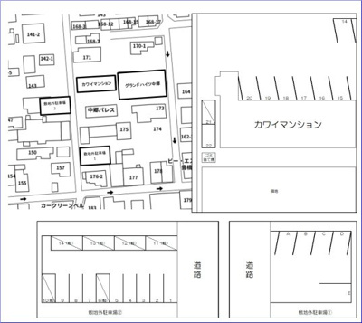 【区画図】 | カワイマンション