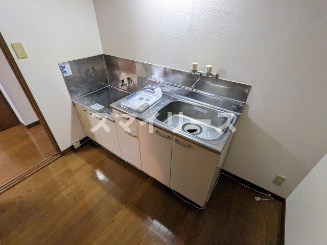 スタジオ北柏２号棟のキッチン