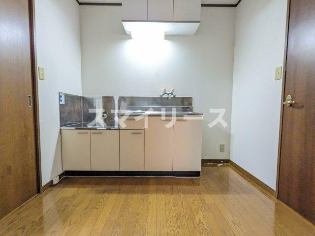スタジオ北柏２号棟のキッチン