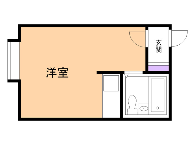 学）ハウスＹＯＵ６６の間取り