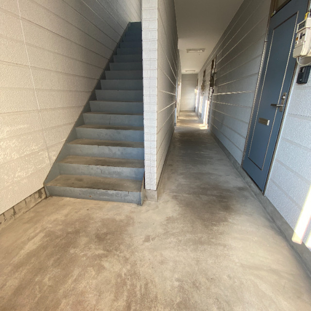 コーポKⅡのエントランス