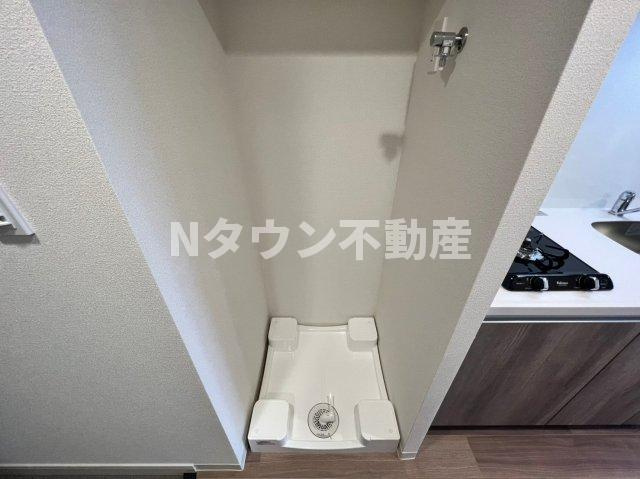 【その他】 | プレサンス鶴舞駅前レジス | 室内洗濯機置き場です