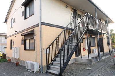 2階入り口階段♪
