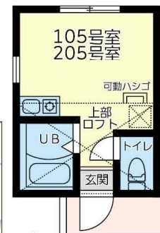 【間取り】 | ラフィーナー妙蓮寺