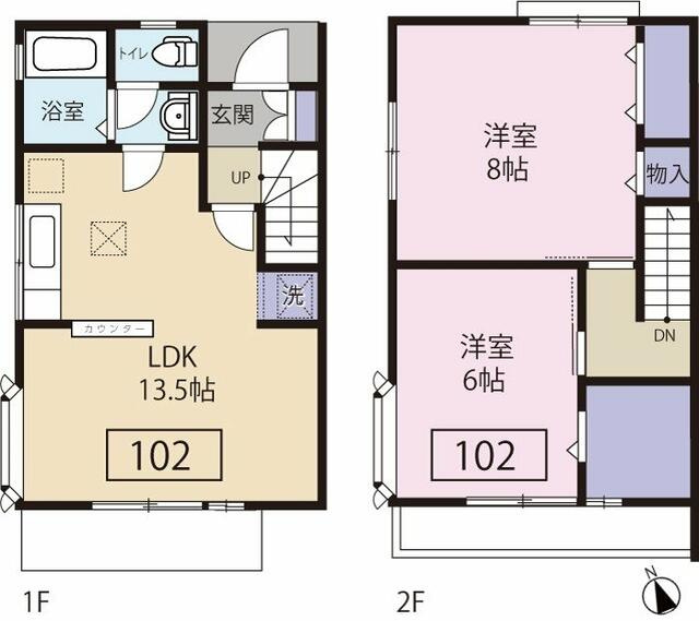 シャルマンコートの間取り