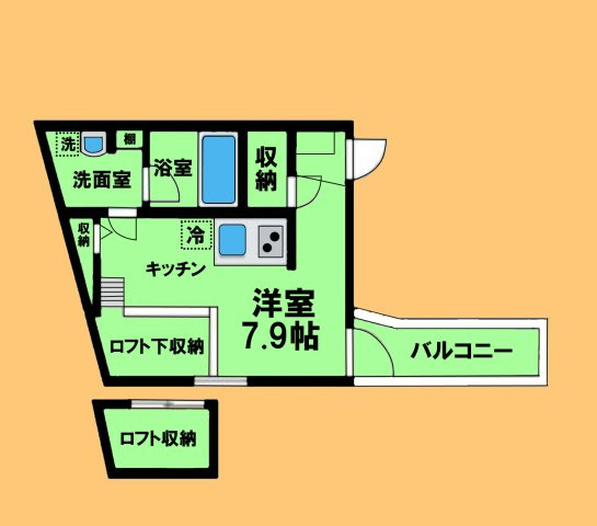 プリシェール名塚の間取り