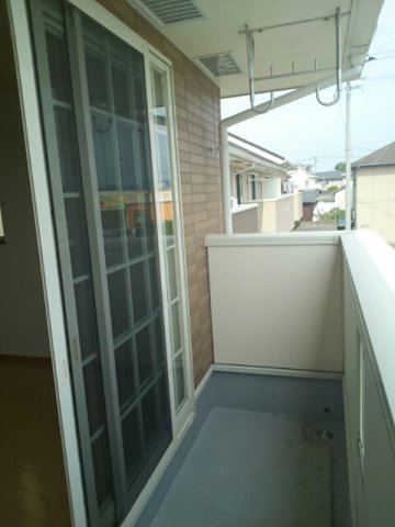 レジデンス稲富　Ｂのバルコニー