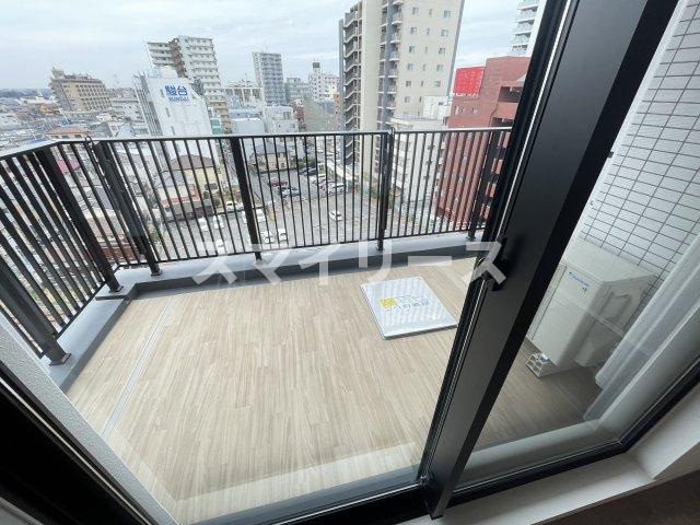 ベルヴュコート柏のバルコニー