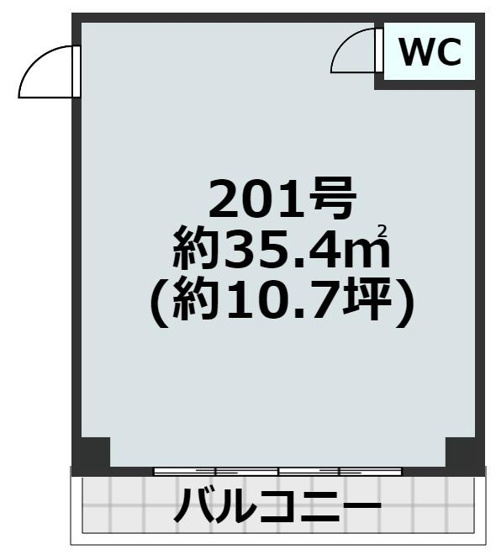 【間取り】 | 第二北野ビル
